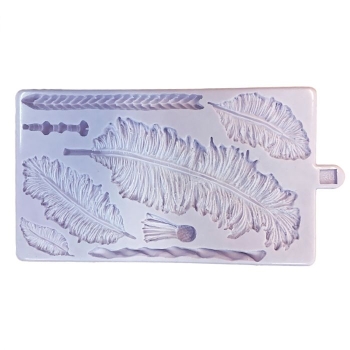 Silicone Mould - Native Feathers